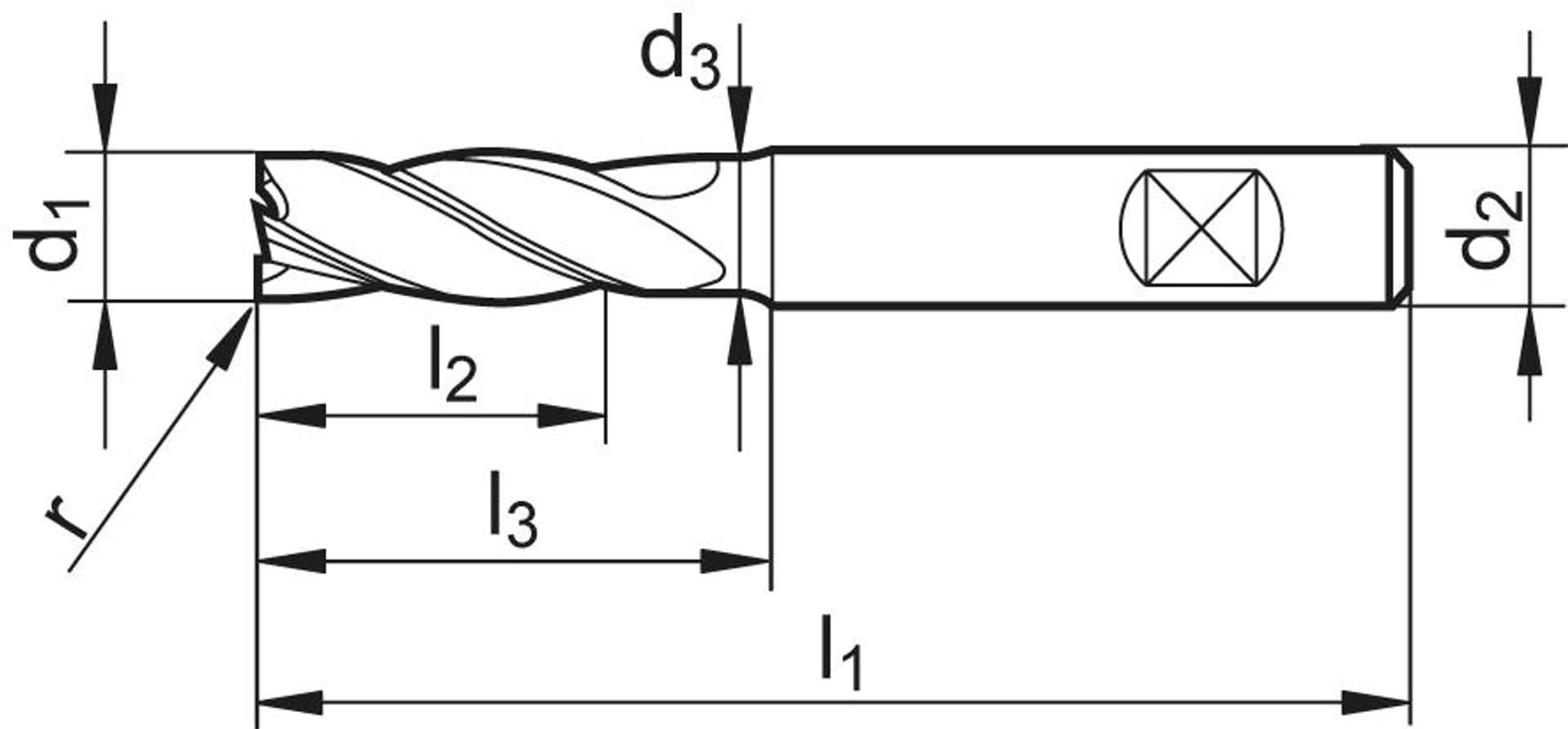 

Wiertlo krete DIN338GU HSSE TiN, typ GU 3,80mm GÜHRING