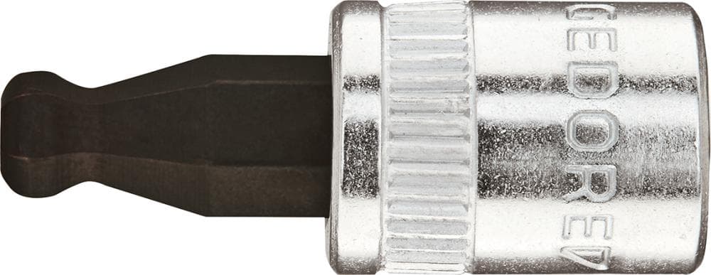 

Nasadka wkrętakowa 1/4" IMBUS z główką kulistą, 4x28mm, GEDORE