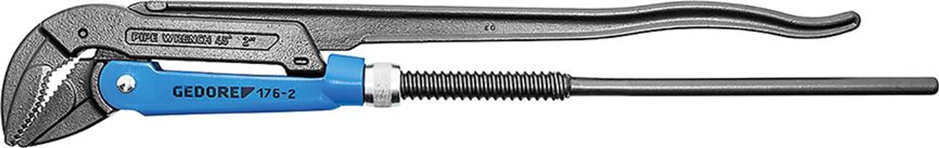 

Szczypce nastawne do rur, 1.1/2", kątowe, GEDORE