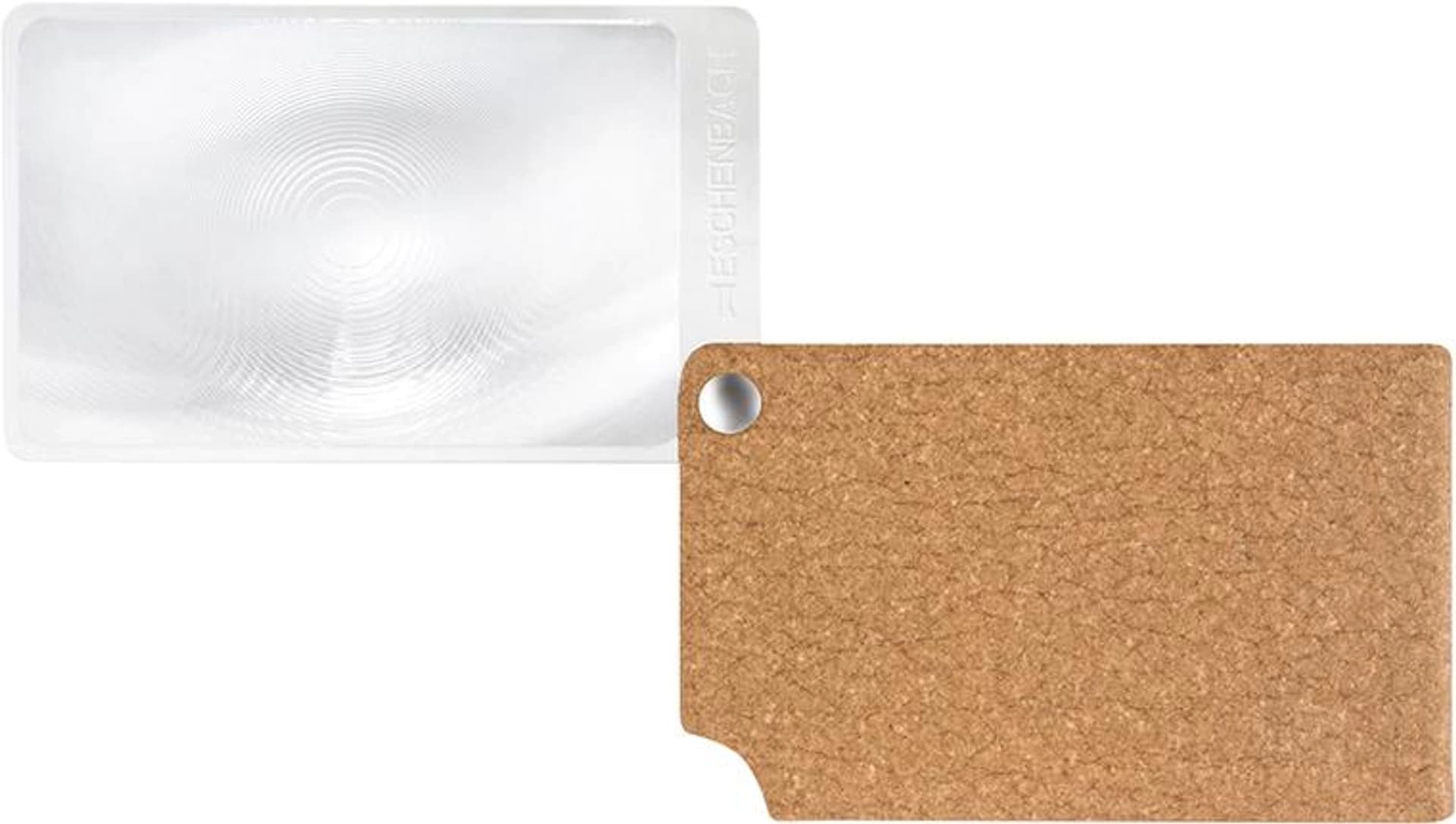 

Lupa w formacie karty kredytowej,brazowa viso POCKET 2,5x,etui ze skoryESCHENBACH