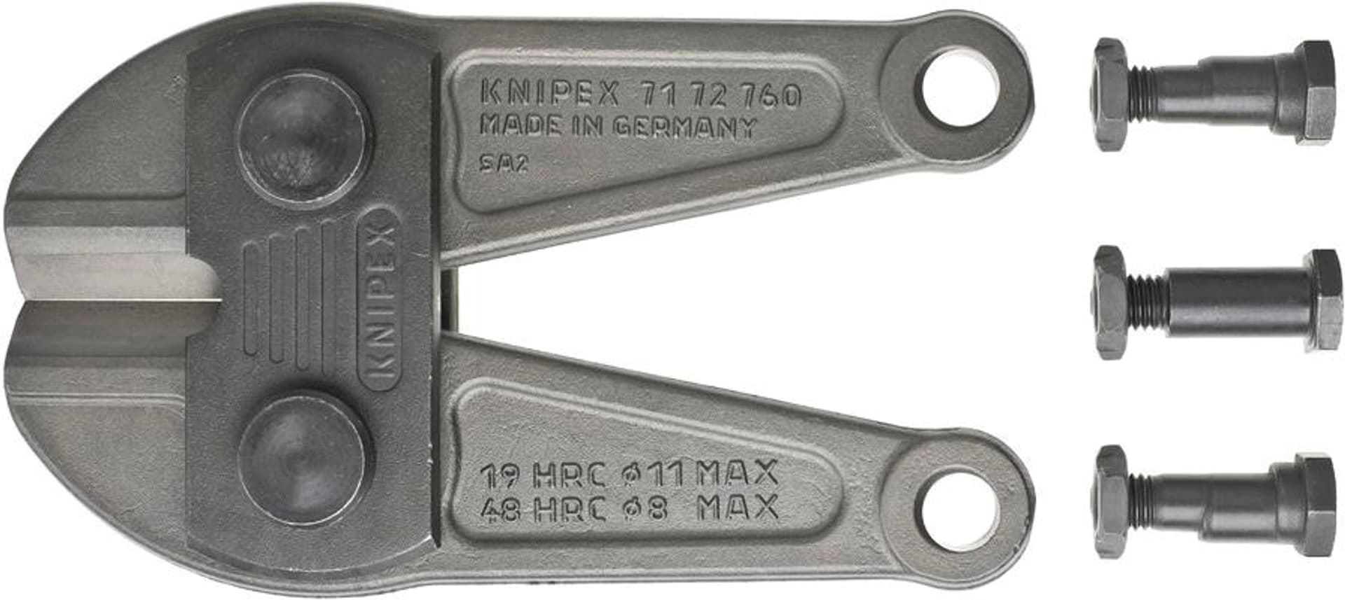 

Głowica tnąca do nożyc do sworzni, 610 mm, 71 79 610, KNIPEX