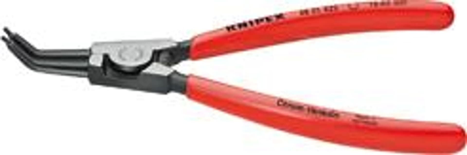 

Szczypce Segera do pierścieni osadczych zewn. 130 mm, 3–10 mm, 46 31 A02, KNIPEX