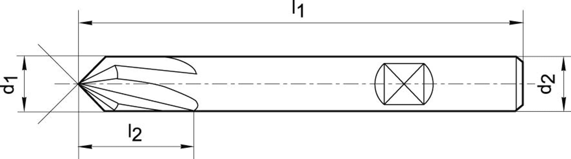 

Wiertlo krete DIN338 HSSEtyp N,2,60mm GÜHRING