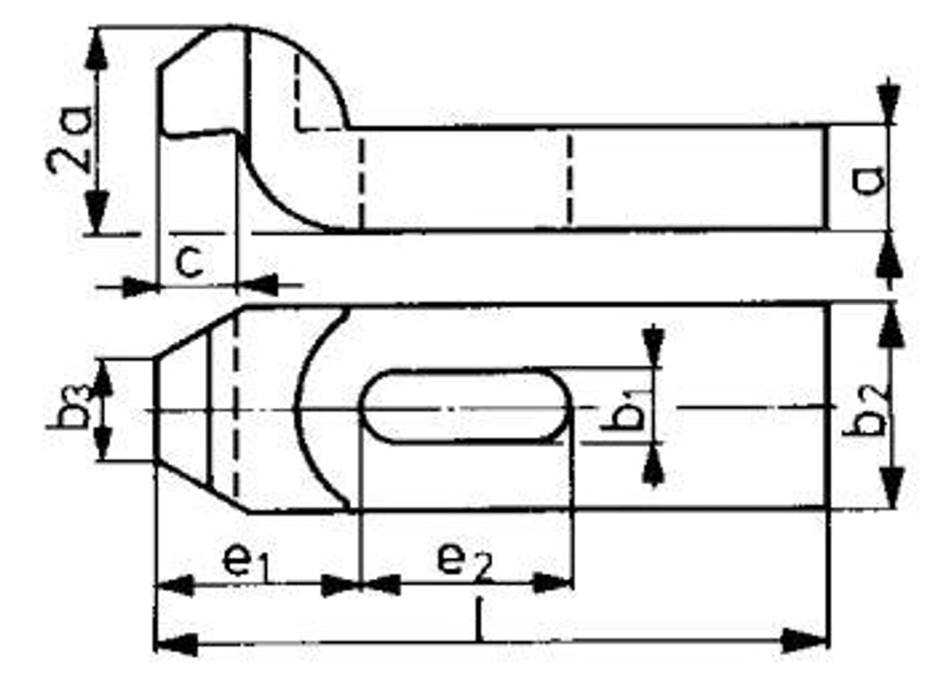 

Lapa dociskowa DIN6316 11x100mm AMF