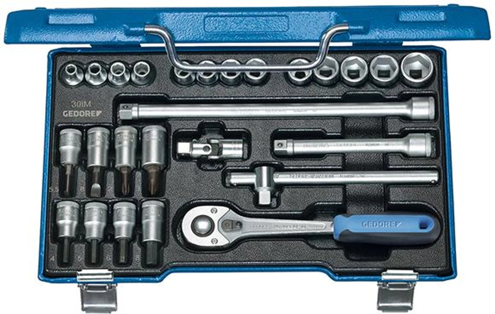 

Zestaw nasadek 3/8", 6-kątnych, 26-cz. 30IMU-10,, GEDORE