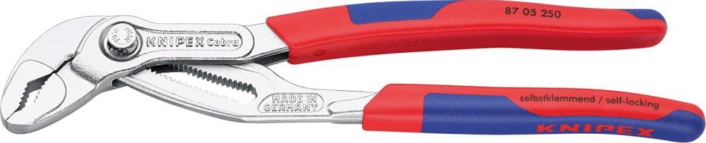 

Szczypce nastawne do rur Cobra, 250mm, 87 05 250, KNIPEX