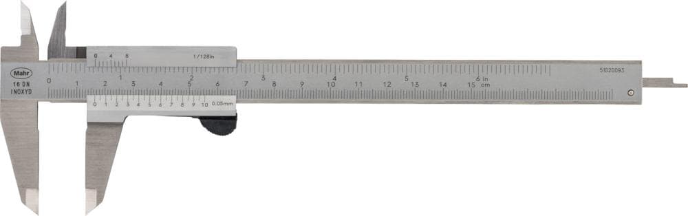 

Suwmiarka kieszonkowa, 4100600 150mm 0,05mm MAHR