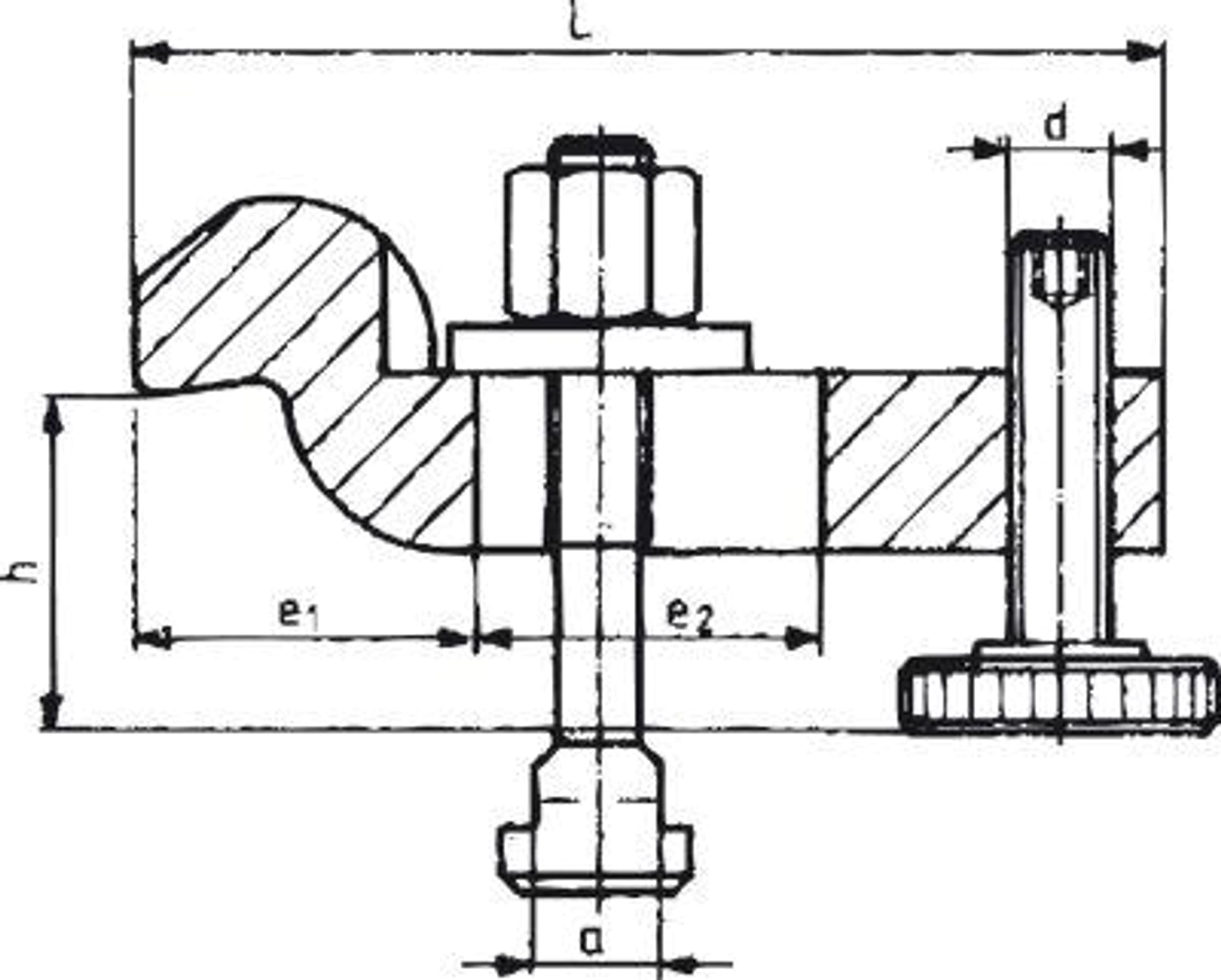 

Łapa dociskowa odsadzona 16/36-71mm AMF