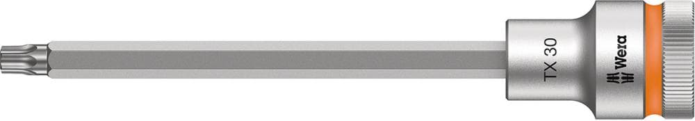 

Nasadka wktetakowa z funkcja przytrzym. 1/2"do srub z lbemTORX 30x140mm Wera