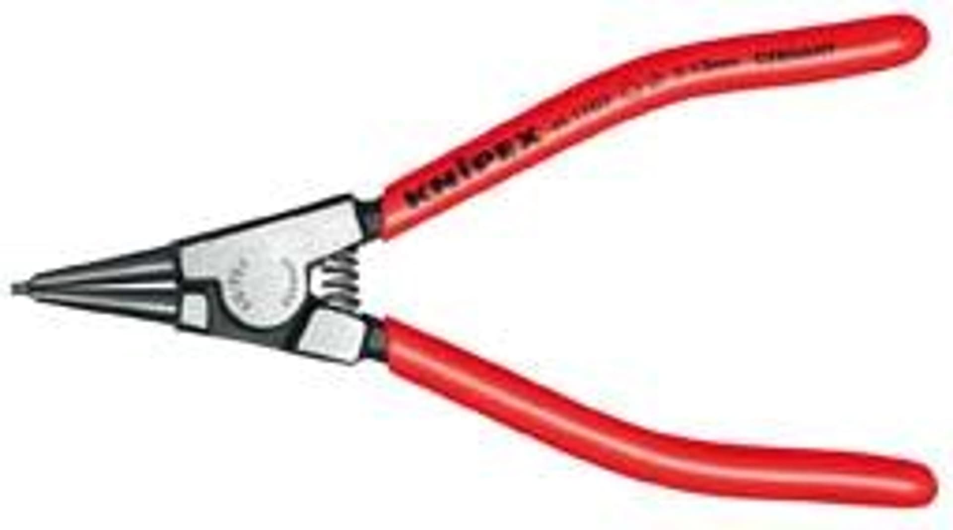 

Szczypce Segera do pierścieni osadczych sprężynujących, 140mm, 46 11 G2, KNIPEX