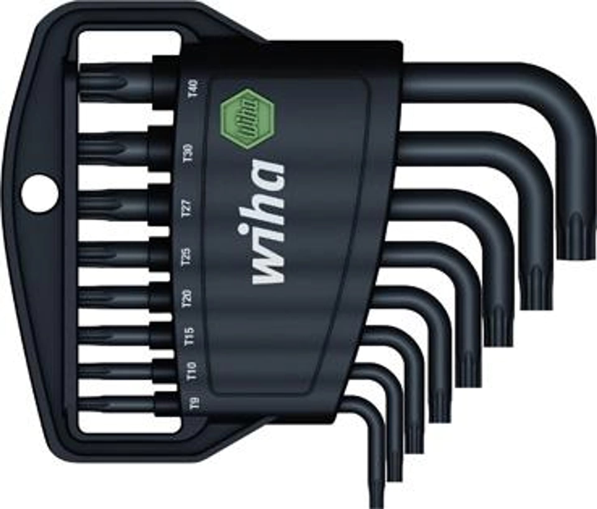 

Zestaw kluczy trzpieniowych kątowych krótkich TORX®, 9-części Wiha