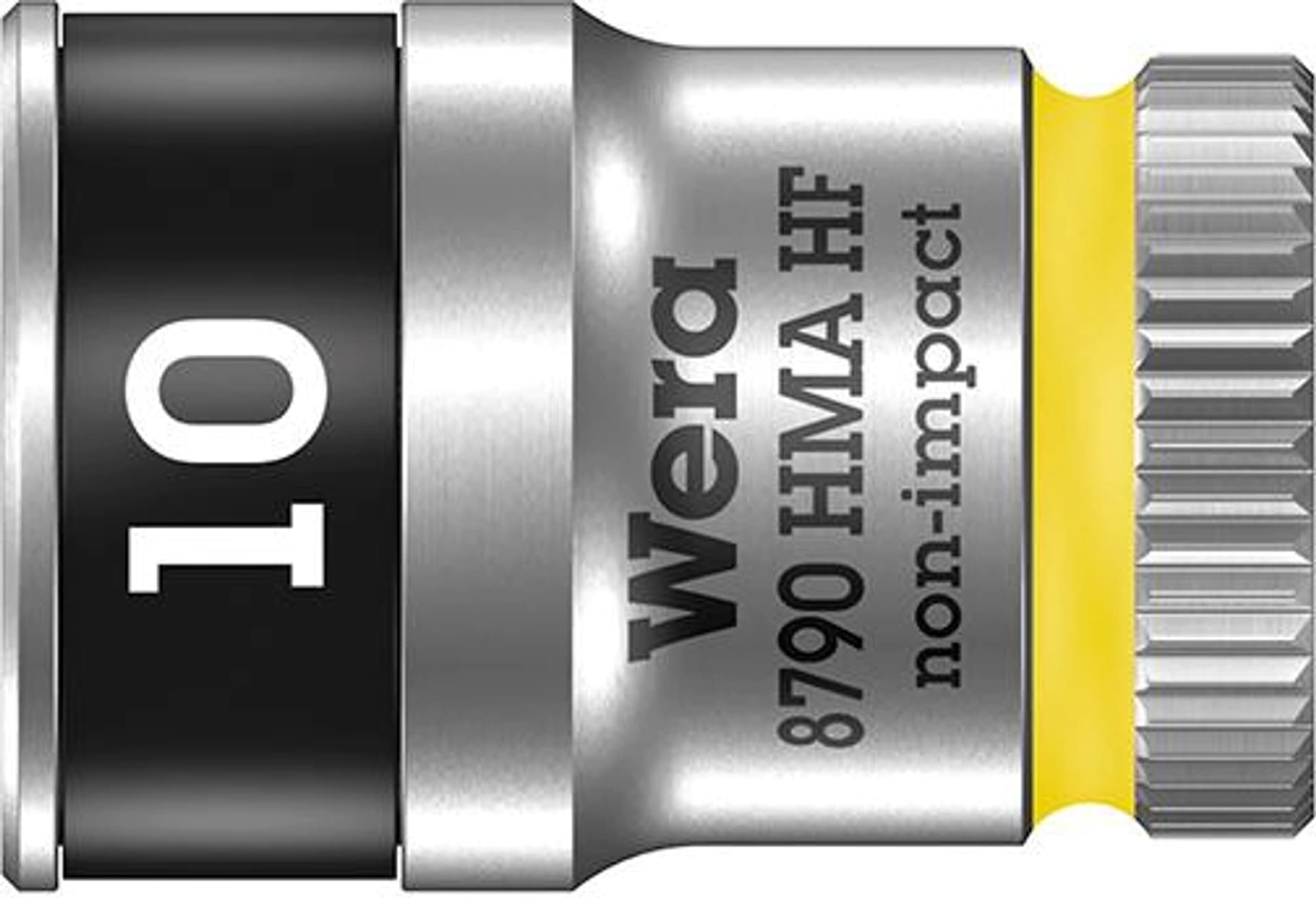 

Konc.wymien.klucza nasad.6-kat.z funkcja przytrz. dluga 1/4" 10x mm Wera