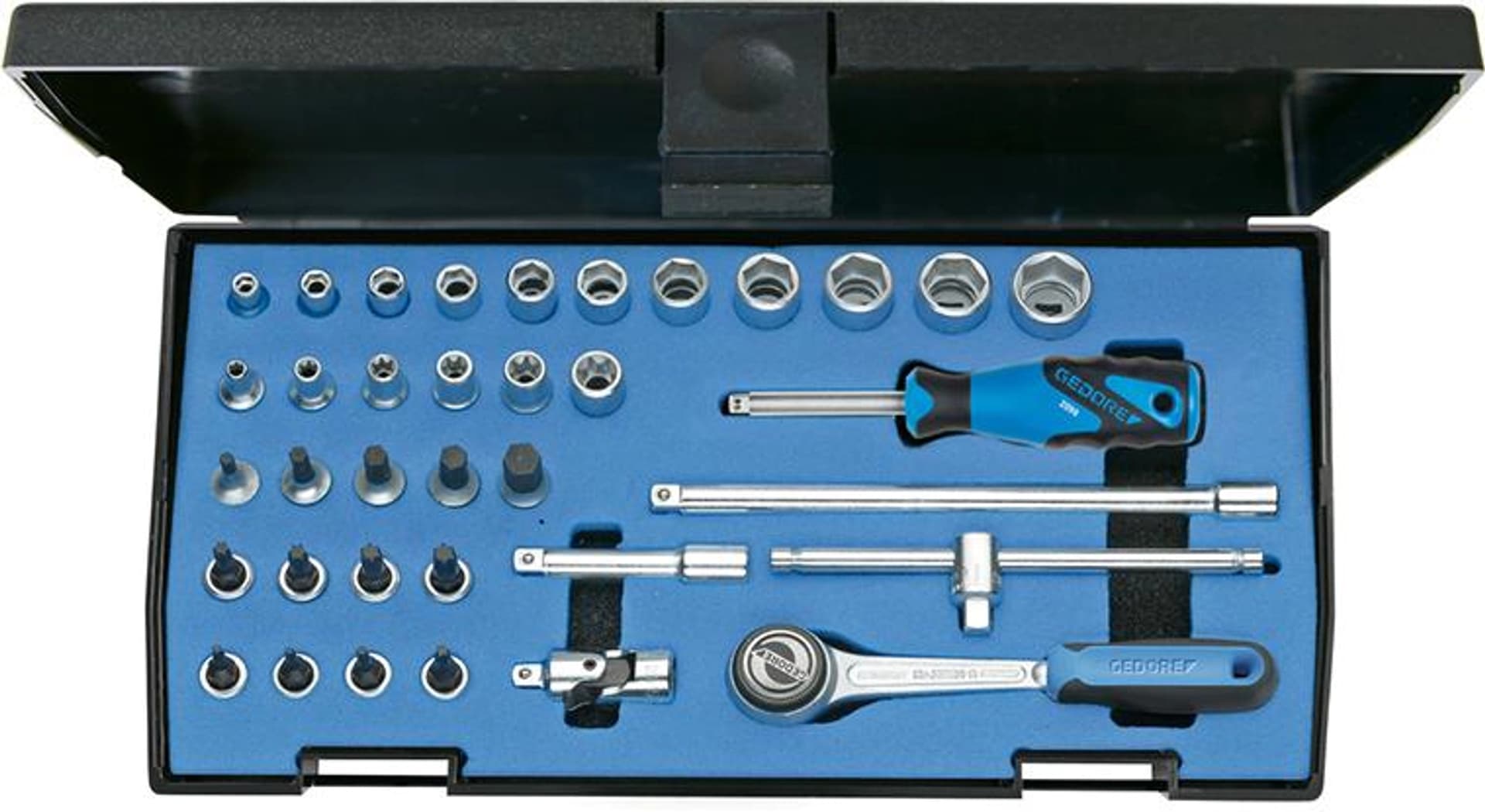 

Zestaw nasadek 1/4" 36-cz. 20ITU-3 GEDORE