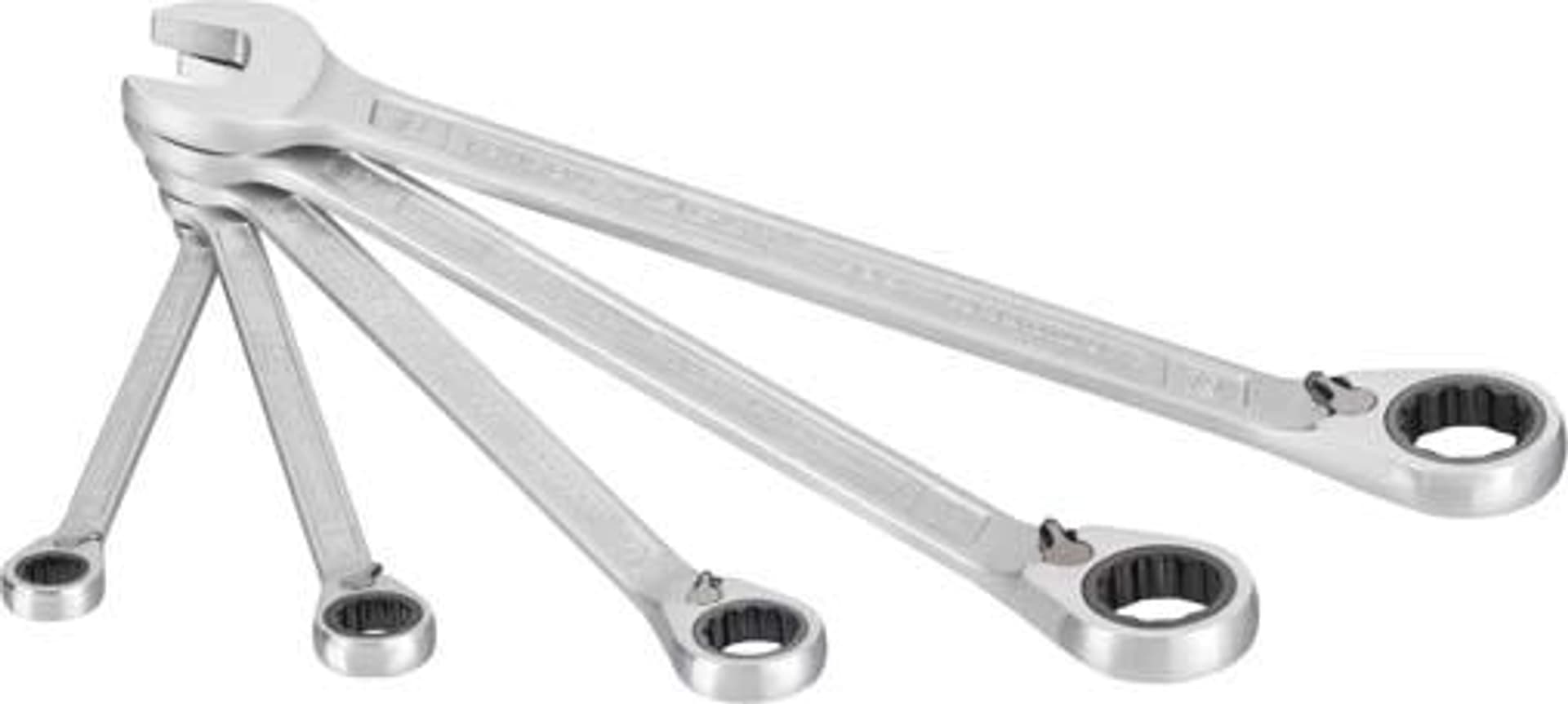 

Zestaw kluczy płasko-oczkowych z grzechotką, 8-19mm, 5-cz. 606/5 HAZET