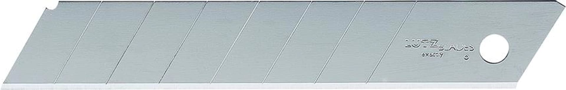 

Ostrze odlamywane 18mm, 10 szt. w opakowaniu LUTZ BLADES