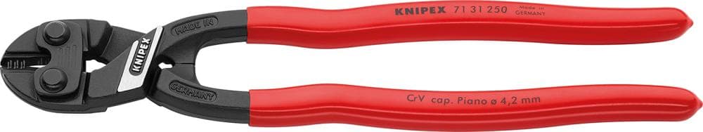 

Szczypce tnące do sworzni, 250 mm, CoBolt, 71 31 250, KNIPEX