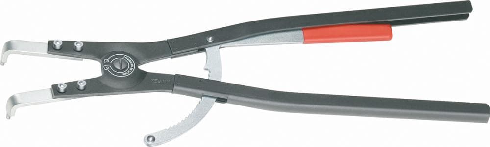 

Szczypce Segera do pierścieni osadczych zewn. 570mm, wygięte 90°, 46 20 A51, KNIPEX