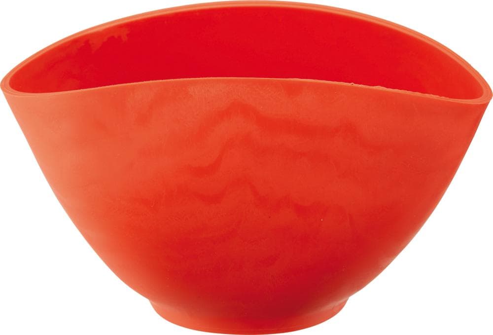 

Pojemnik do mieszania gipsu,z gumy 130x95mm kolor czerwony HAROMAC