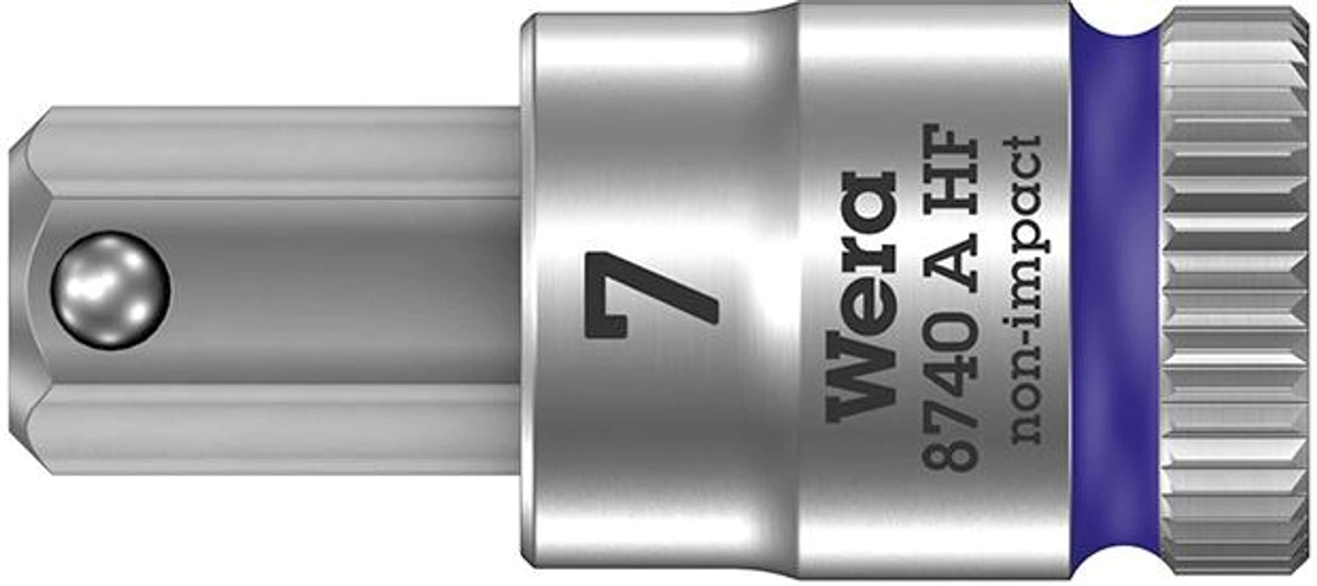 

Nasadka wktetakowa 1/4" d.srub z gniaz.6-kat.z funkcja przytrzym,7x28mm Wera