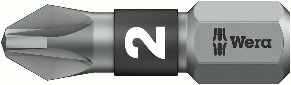 

Bit BiTorsion ciag.-twar.1/4" DIN3126C6,3 PZ2x25mmWera