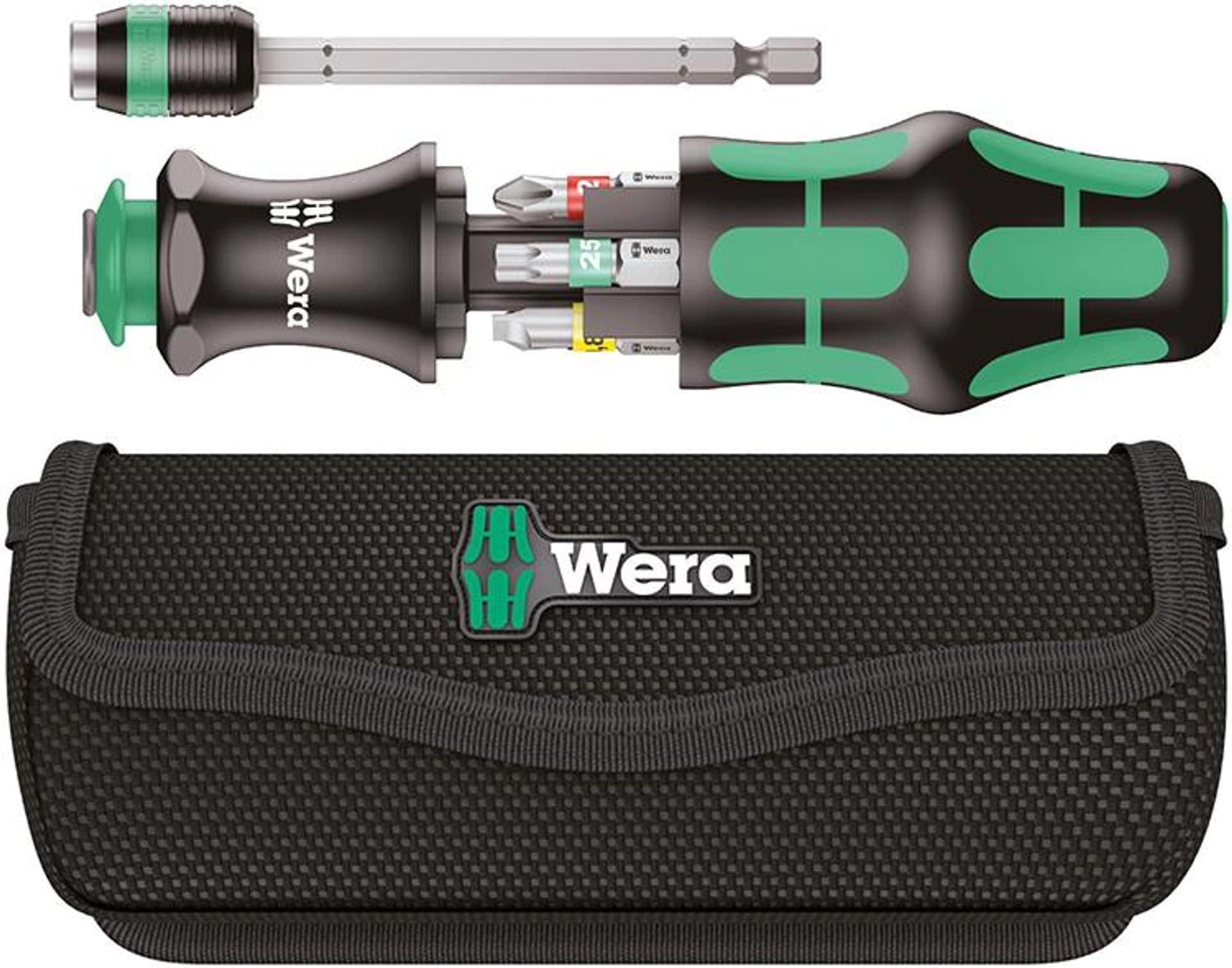 

Uchwyt do bitow z magazynk.Kraftform Kompakt 20 Toolfinder Wera