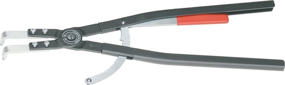 

Szczypce Segera do pierścieni osadczych wewn. 590 mm, wygięte 90°, 44 20 J51, KNIPEX