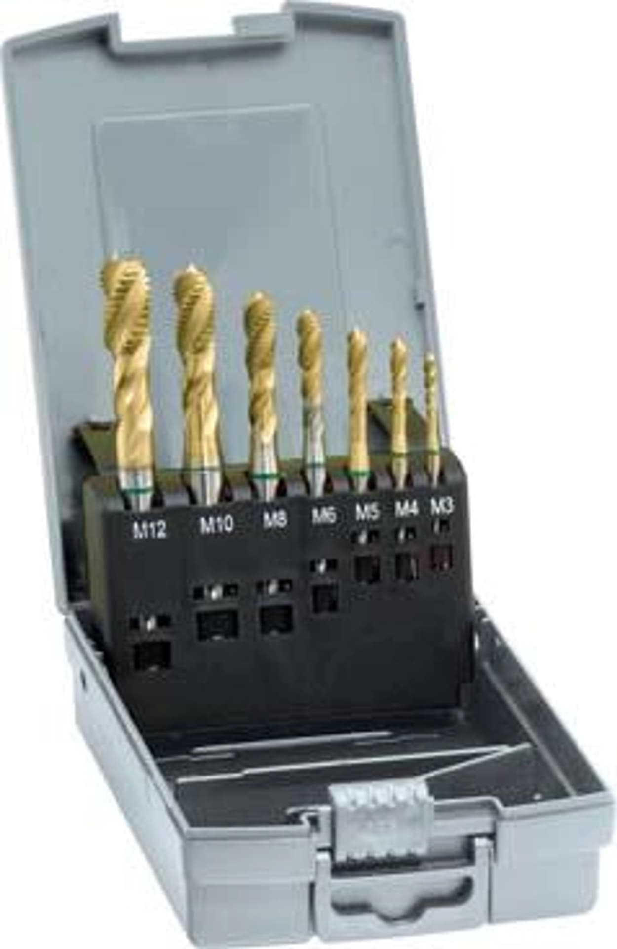 

Zest.gwintownikow maszyn.DIN371/376 HSSE TiN, kszt.C,M3-M12 GÜHRING