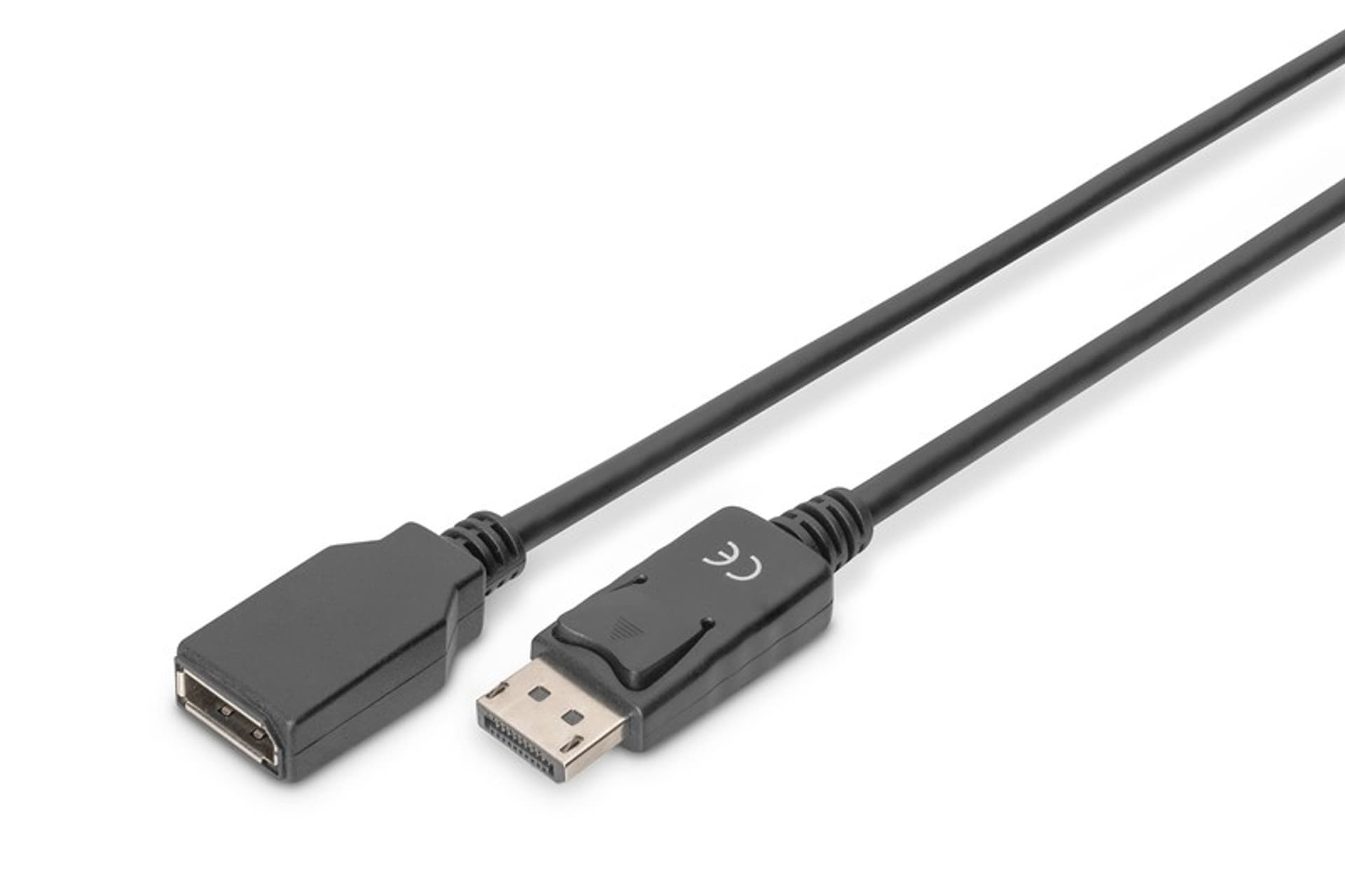 

Kabel przedłużający DisplayPort 1.2 Typ DP/DP, M/Ż czarny 2m