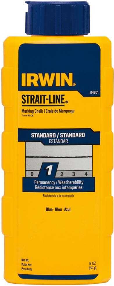 

Kreda traserska 227g, kolor niebieski IRWIN STRAIT-LINE
