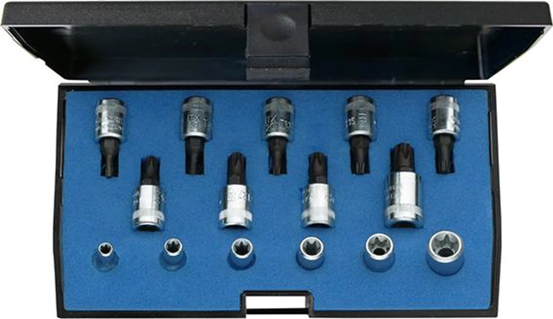 

Zestaw nasadek wkrętakowych 1/4″ TORX T4-10xmm i T8-40xmm,15-cz. GEDORE
