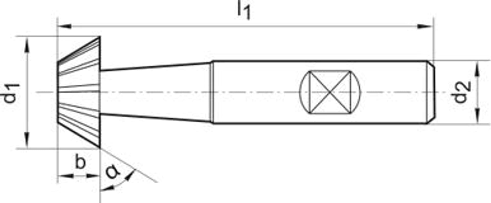

Wiertlo rdzeniowe krotkie KBK HSS, chwyt Weldon 29/30mm BDS