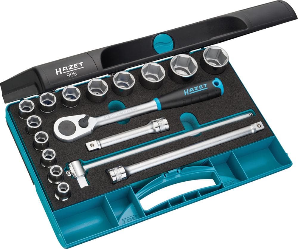 

Zestaw nasadek 1/2", 17-cz. 906 HAZET