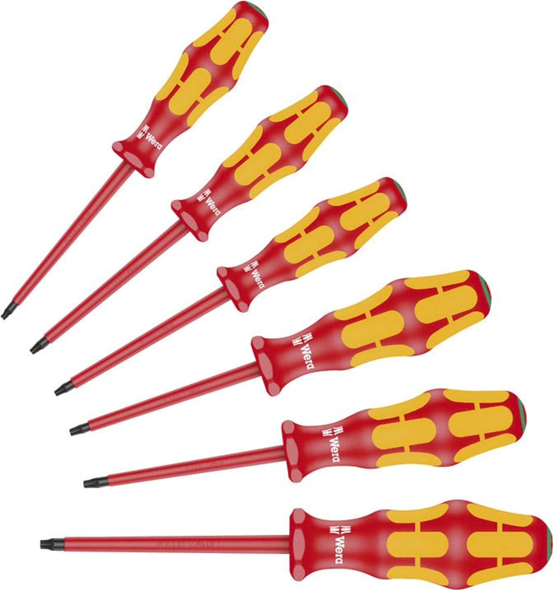 

Zestaw wkretakow 167i/6 VDE Torx 6-cz. Wera