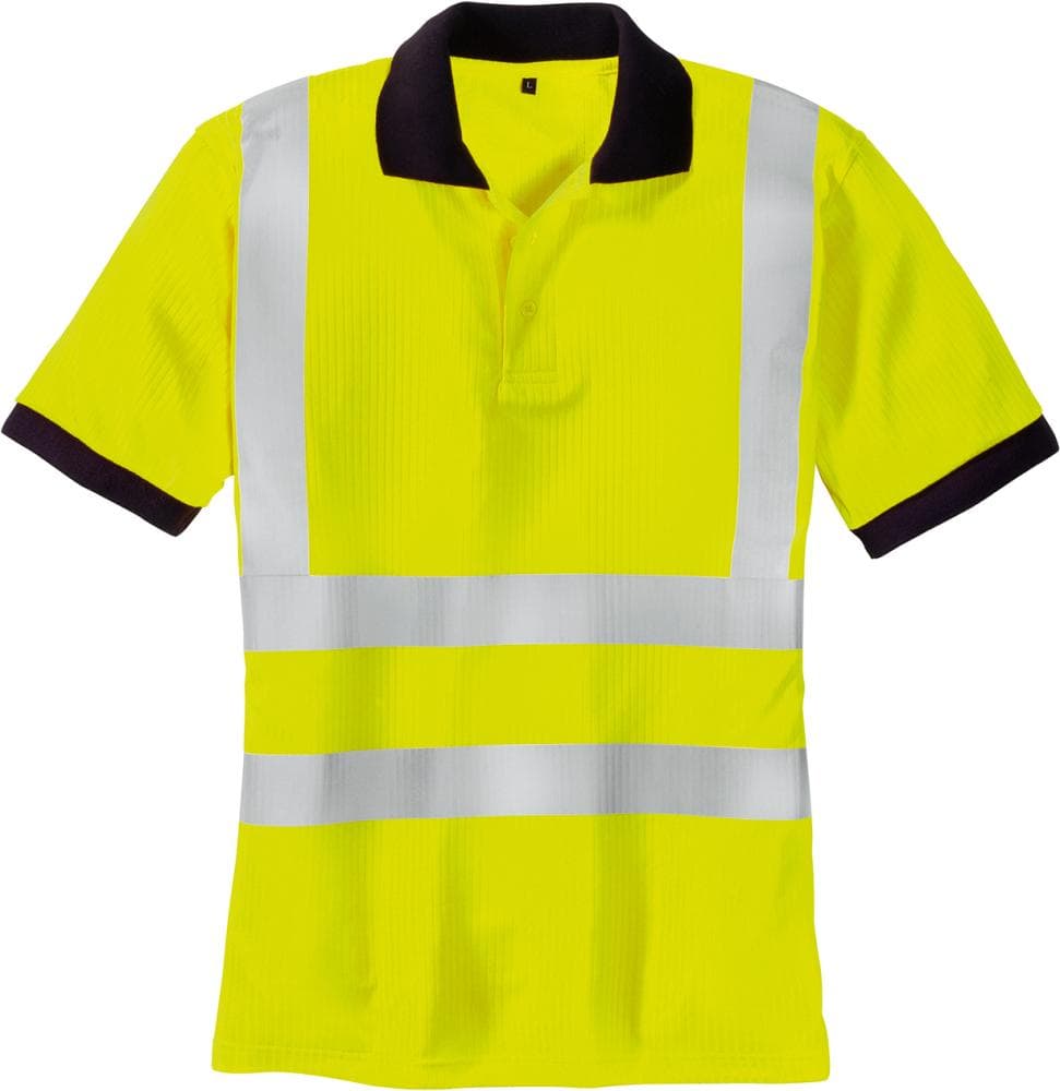 

Koszulka polo odblaskowa, fluorescencyjny żółty, rozmiar 3XL