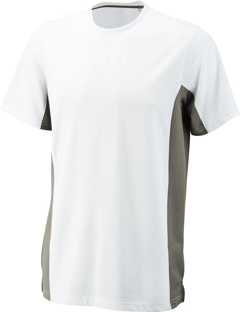 

T-shirt Function Cont., rozmiar XL, biało-szary