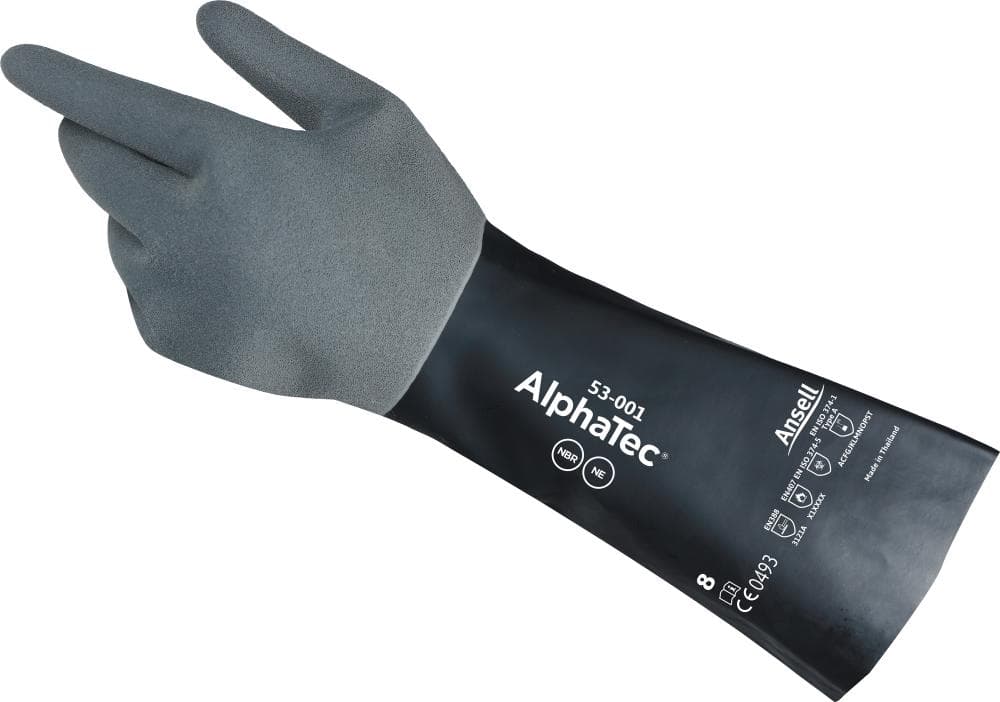 

Rękawice chemiczne AlphaTec 53-001, rozmiar 9 Ansell (6 par)