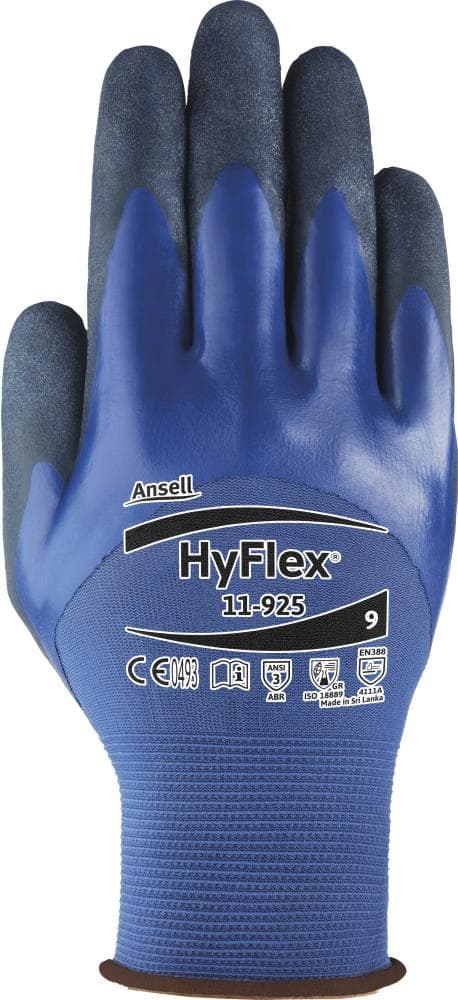 

Rękawice montażowe HyFlex 11-925, rozmiar 7 Ansell (12 par)
