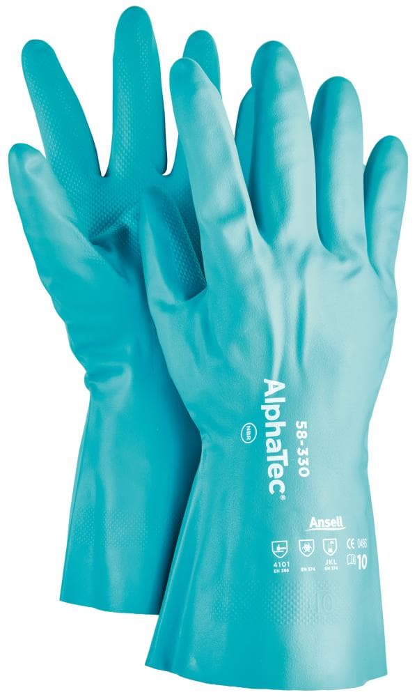 

Rękawice chemiczne AlphaTec AQUADRI 58-330 z powłoką nitrylową, rozmiar 11 Ansell (12 par)