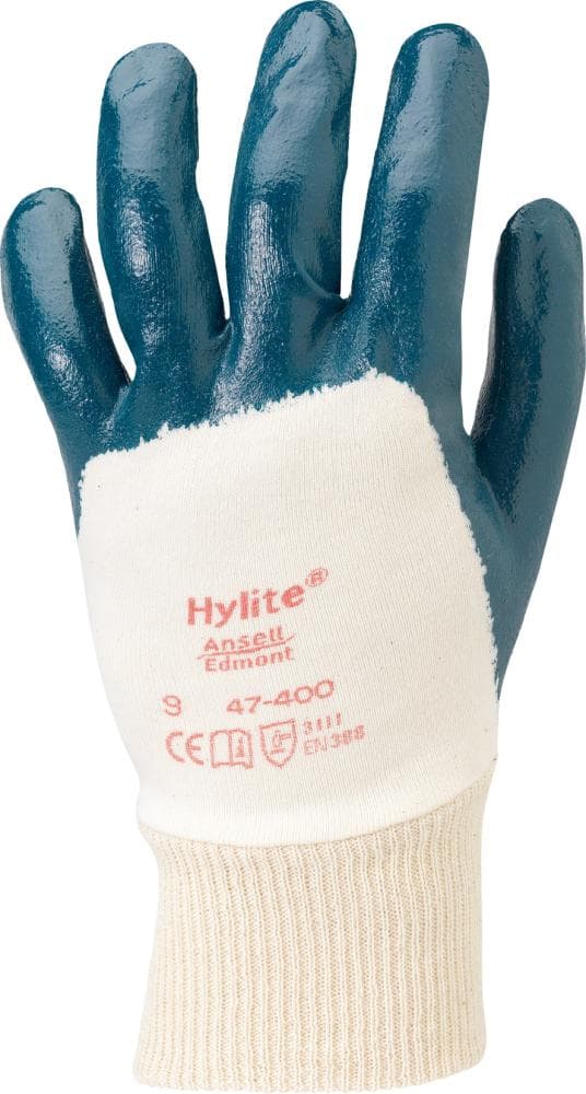 

Rękawice montażowe Hylite 47-400 z powłoką nitrylową, rozmiar 9 Ansell (12 par)