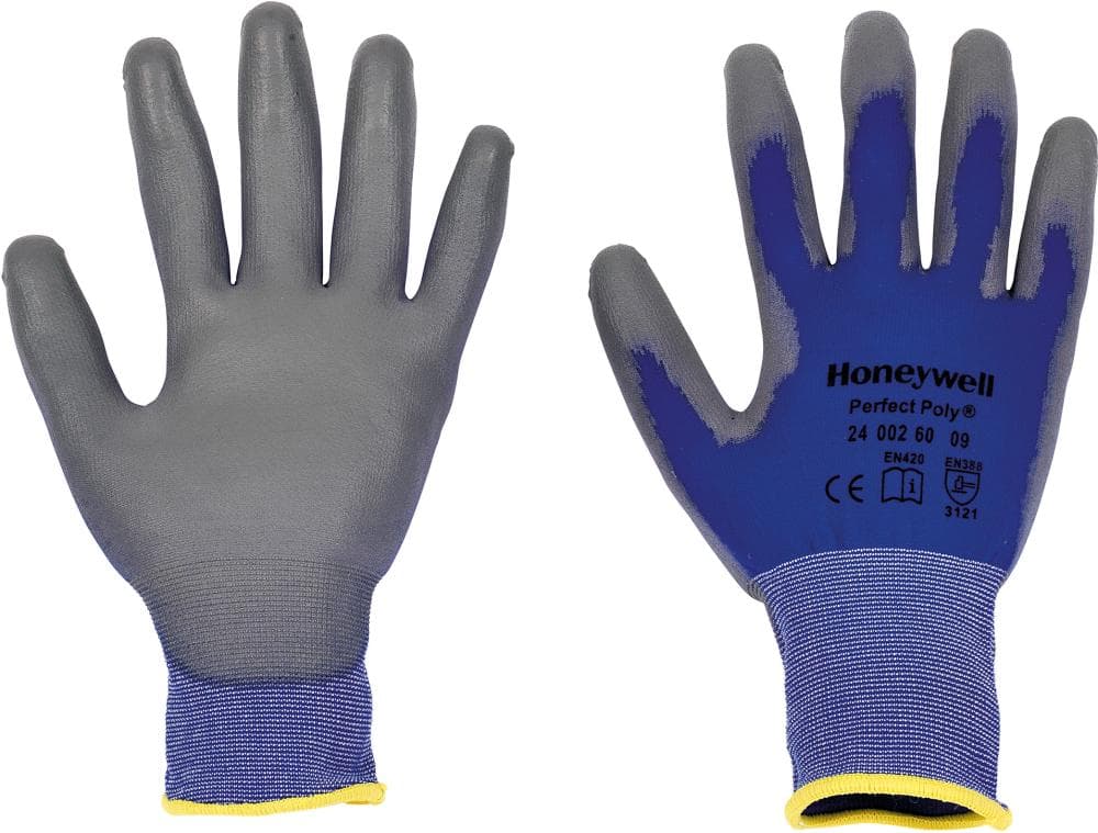 

Rękawice PerfectPolySkin, rozmiar 8, szare (10 par)