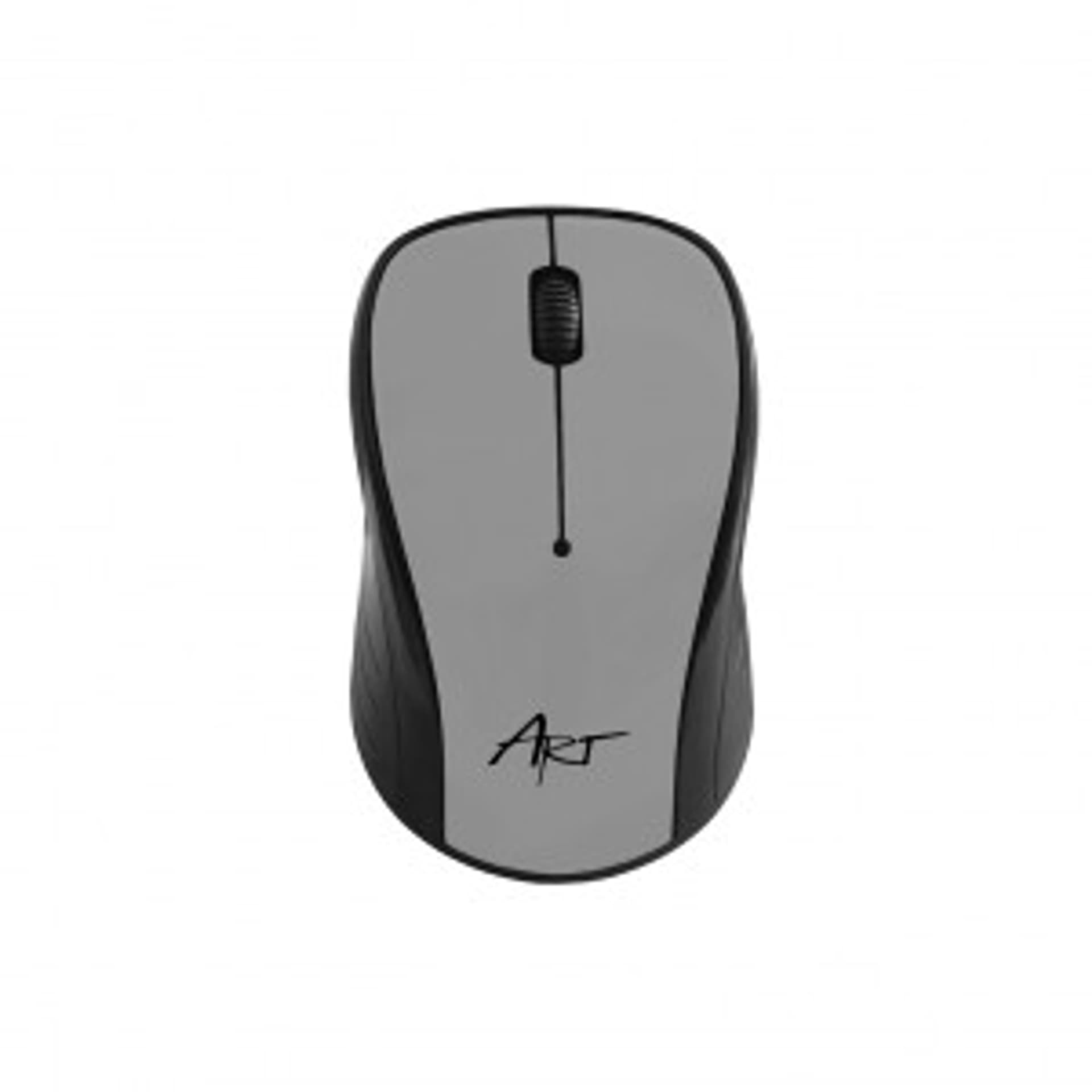 

Mysz bezprzewodowo-optyczna USB AM-92B srebrna