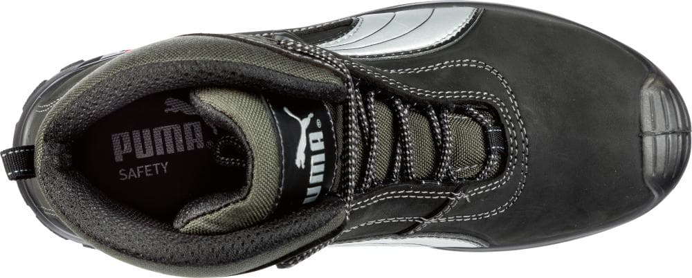 

Buty Puma wysokie 630210, S3, roz. 48, czarny/srebrny Puma