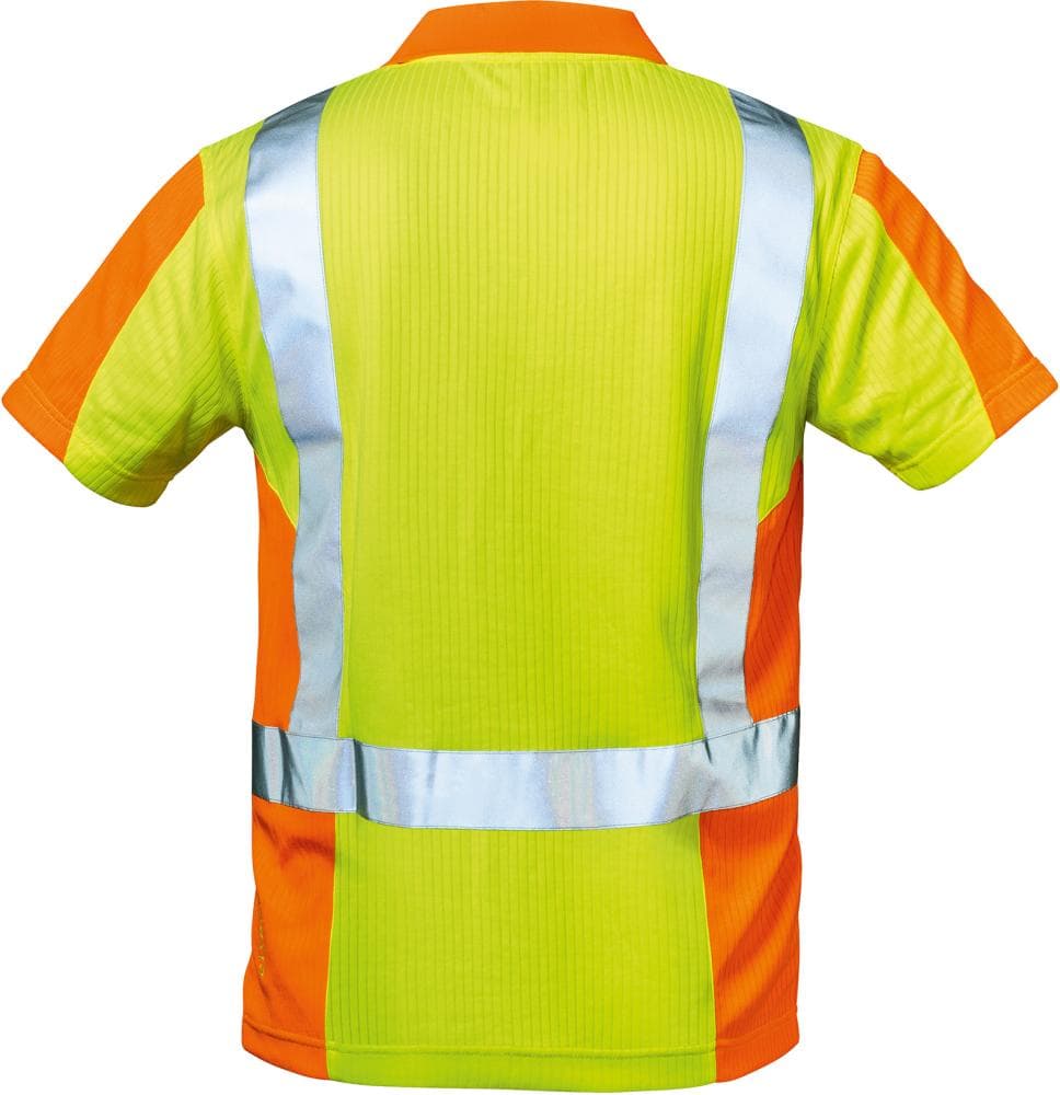 

Warn koszulka polo Zwolle, rozmiar 2XL, żółty/pomarańczowy