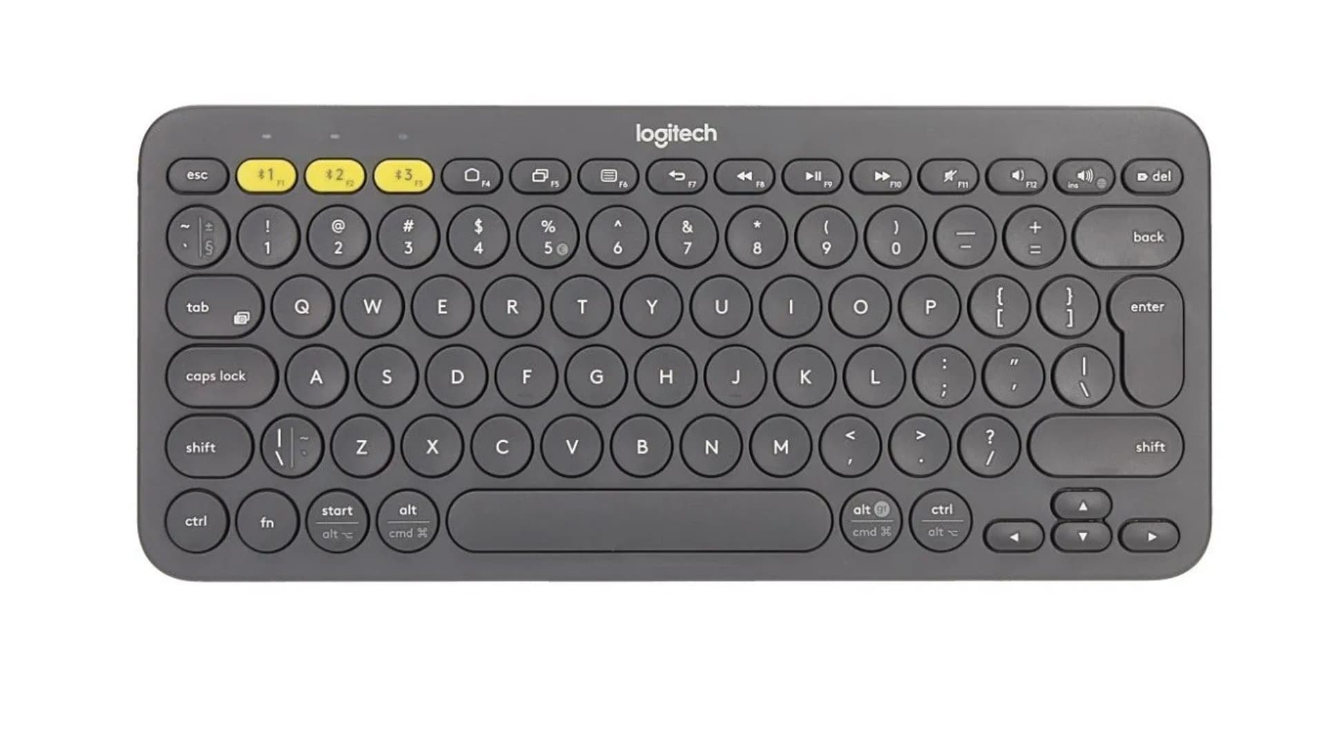 

Klawiatura K380 Bluetooth Keyboard Grey 920-007582