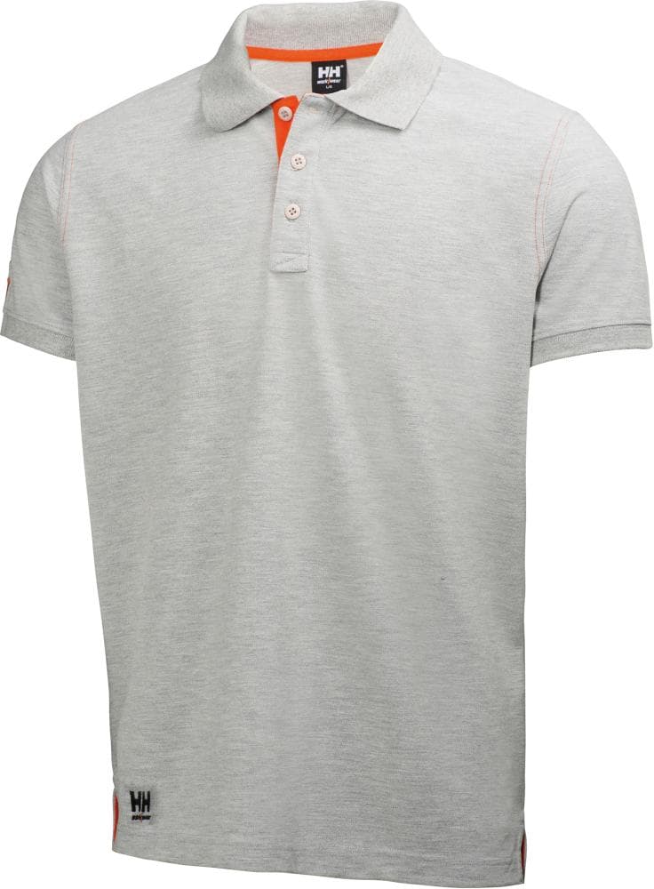 

Koszulka polo Oxford, rozmiar M, szaro-motylkowa
