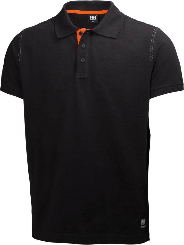 

Koszulka polo Oxford, rozmiar 2XL, czarna