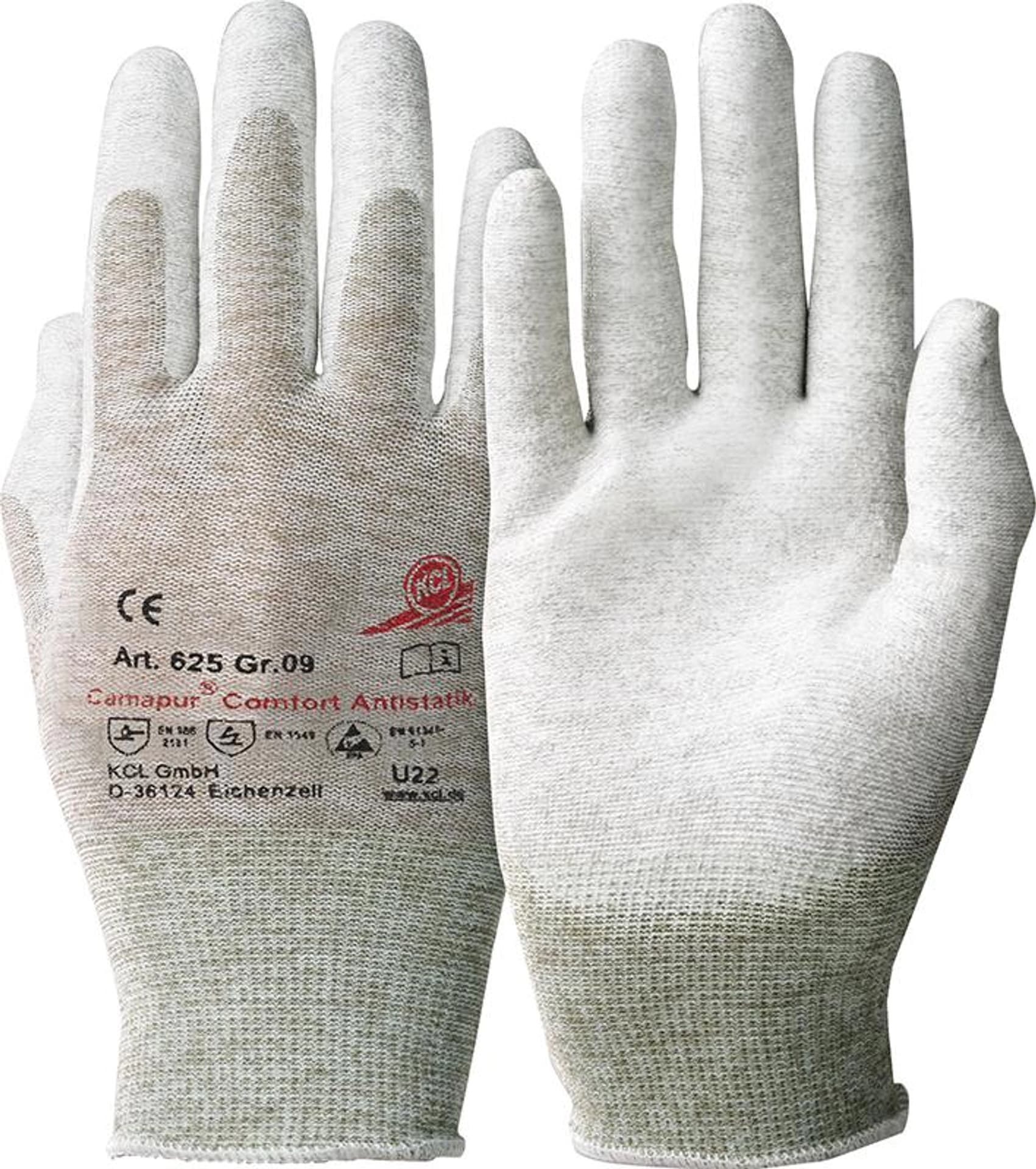 

Rękawice Camapur Comfort 625, antystatyczne, rozmiar9 (10 par)