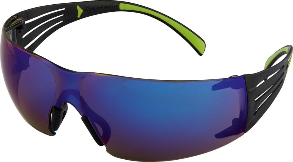 

Okulary SecureFit 408 AS, PC, niebieskie lustrzane odbicie, AS