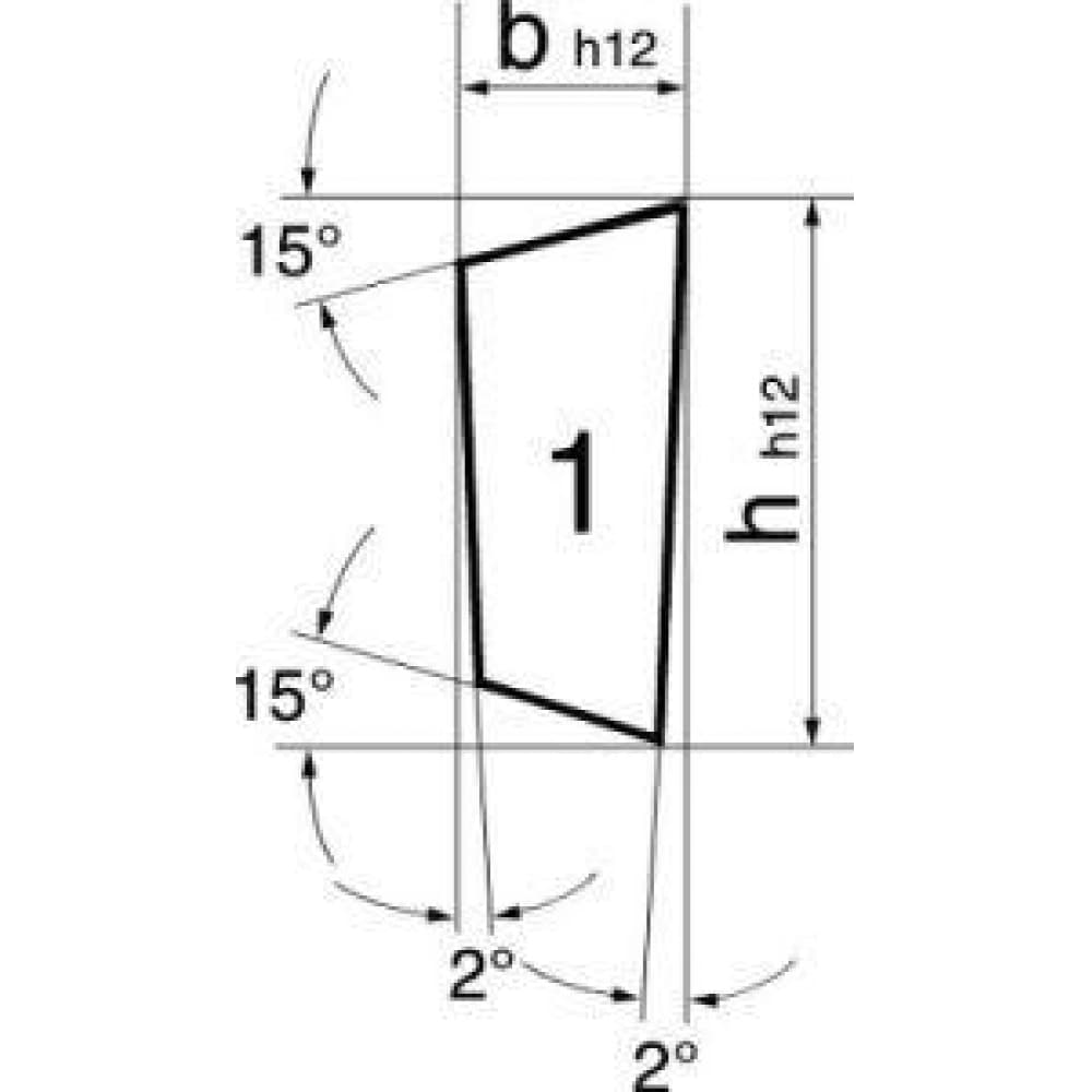 

Półfabrykat noży tokarskich HSSE,kszt.L 25x6x160mm Index WILKE