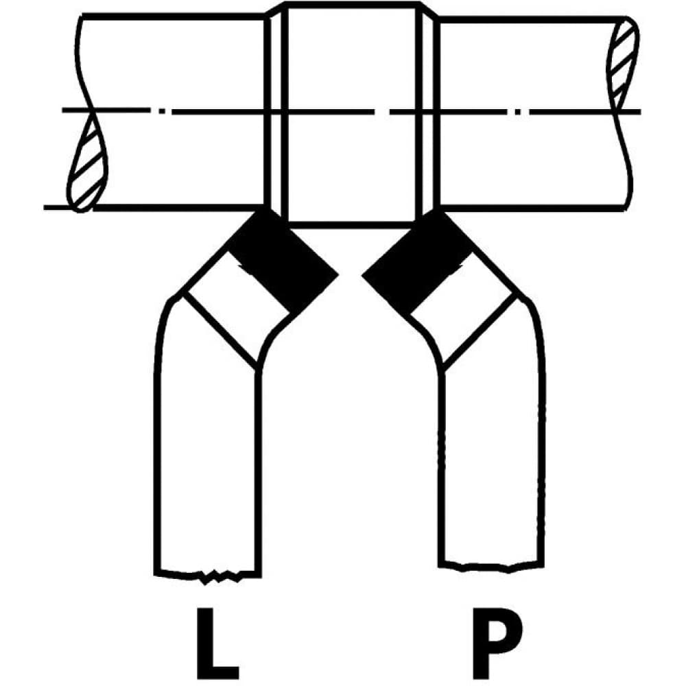 

Nóż tok.węgl.DIN4972 lewy 20x20x125mm P25/30 WILKE